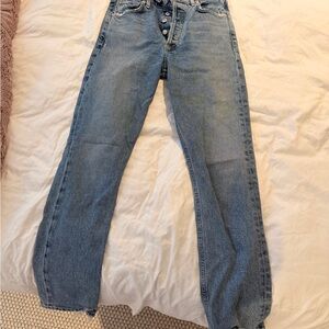 Citizens Of Humanity Light Blue Straight Leg Jeans